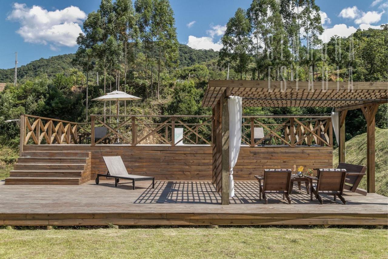 Villas Mornas Espaco De Eventos E Hospedagem Boutique Aguas Mornas Ngoại thất bức ảnh